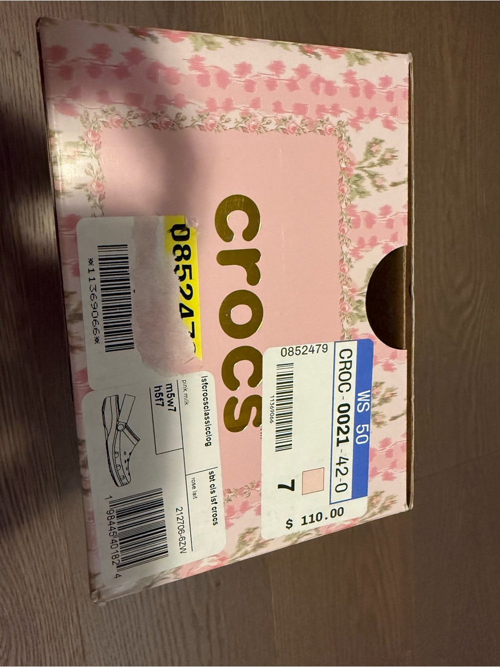 CROCS x LoveShackFancy Womens Size 7 BNIB - Picture 3 of 6